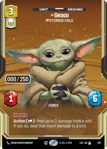 {SW-SH}Grogu (1131) - Mysterious Child (Serialized) (1131) [Legends of the Force]