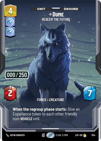 {SW-SH}Dume (1134) - Redeem the Future (Serialized) (1134) [Legends of the Force]