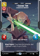 {SW-SH}Saesee Tiin (1136) - Courageous Warrior (Serialized) (1136) [Legends of the Force]