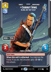 {SW-SH}Chirrut Imwe (1138) - Blind, but not Deaf (Serialized) (1138) [Legends of the Force]