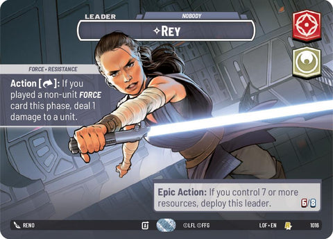 {SW-SH}Rey (1016) - Nobody (Showcase) (1016) [Legends of the Force]