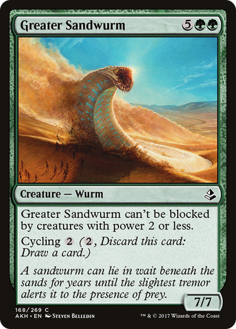 {C} Greater Sandwurm [Amonkhet][AKH 168]