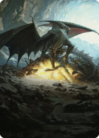 {A} Ancient Copper Dragon Art Card (04) [Commander Legends: Battle for Baldur's Gate Art Series][ACLB 004]