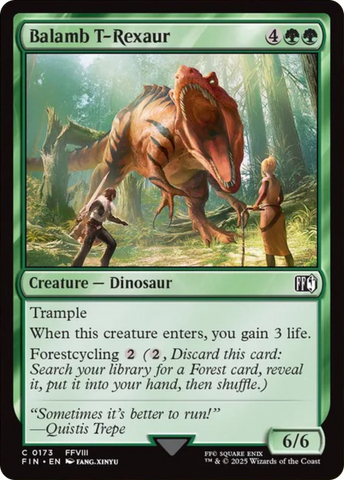 {@C} Balamb T-Rexaur [FINAL FANTASY][FIN 173]