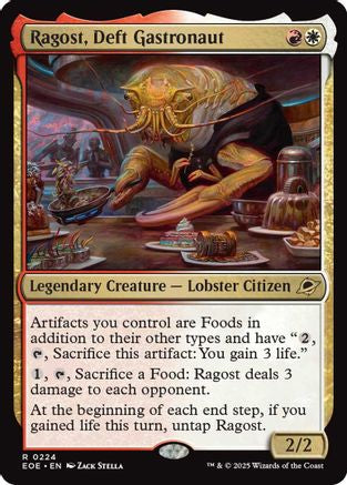 {@@ EOE R} Ragost, Deft Gastronaut [Edge of Eternities][EOE 224]