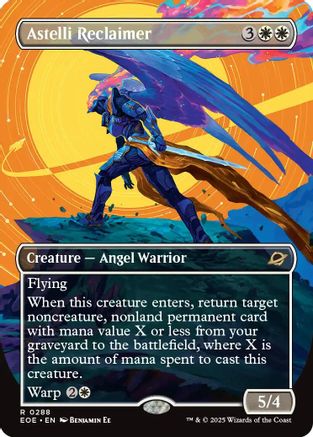 {@R} Astelli Reclaimer (Borderless) [Edge of Eternities][EOE 288]