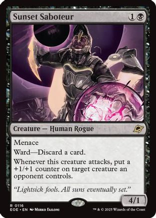 {@@ EOE R} Sunset Saboteur [Edge of Eternities][EOE 116]