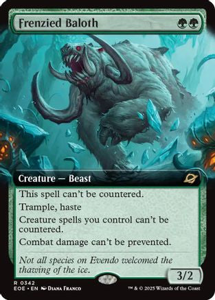 {@R} Frenzied Baloth (Extended Art) [Edge of Eternities][EOE 342]