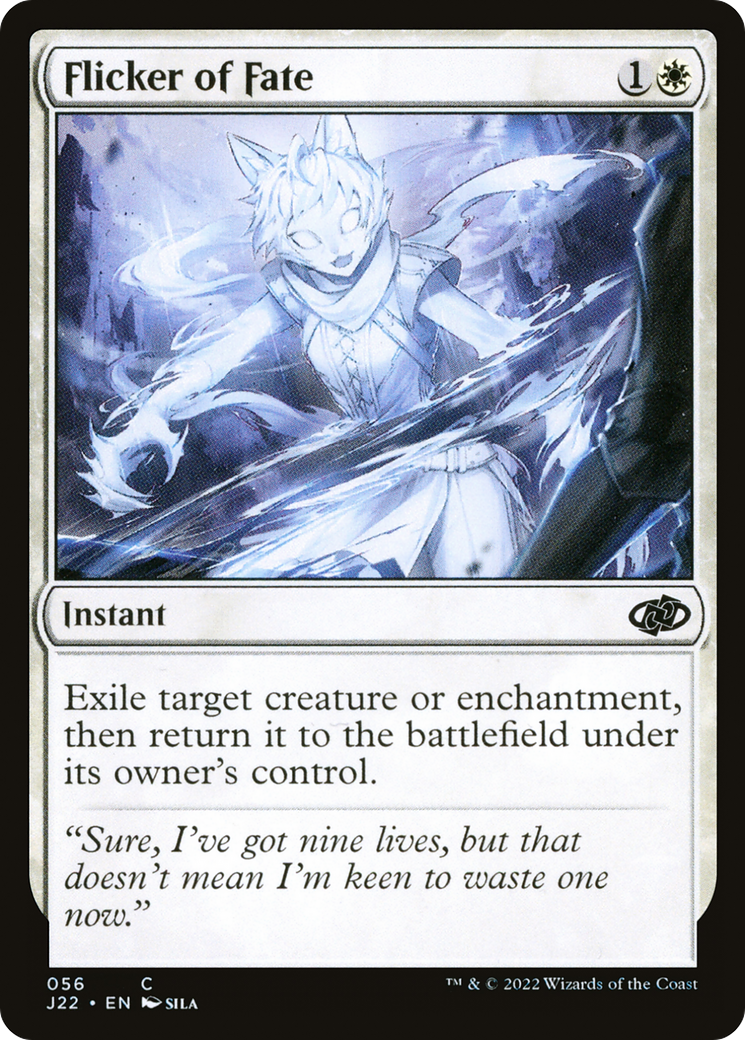 {C} Flicker of Fate [Jumpstart 2022][J22 056]