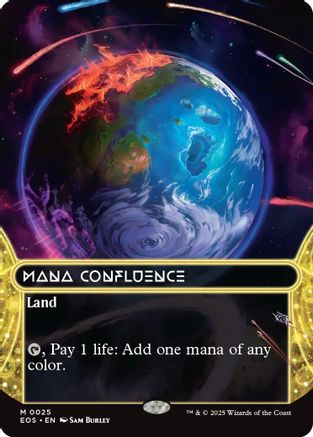 {R} Mana Confluence (0025) (Borderless) [Edge of Eternities: Stellar Sights][EOS 025] - Misty Mountain Games