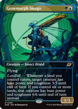 {@@ EOE R} Genemorph Imago (Borderless) [Edge of Eternities][EOE 299]
