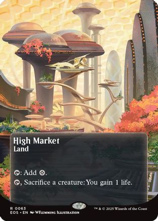 {@@ EOC R} High Market (0063) (Poster) [Edge of Eternities: Stellar Sights][EOS 063]
