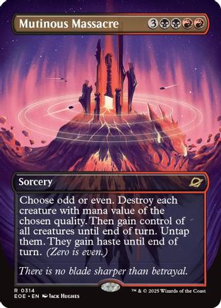 {@R} Mutinous Massacre (Borderless) [Edge of Eternities][EOE 314]