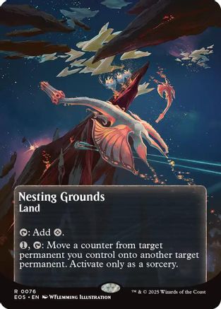 {@@ EOC R} Nesting Grounds (0076) (Poster) [Edge of Eternities: Stellar Sights][EOS 076]