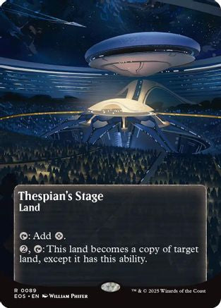 {R} Thespian's Stage (0089) (Poster) [Edge of Eternities: Stellar Sights][EOS 089]