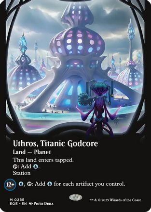 {@R} Uthros, Titanic Godcore (Borderless) [Edge of Eternities][EOE 285]