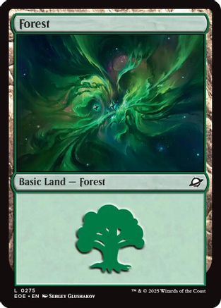 {@@ EOE B} Forest (0275) [Edge of Eternities][EOE 275]