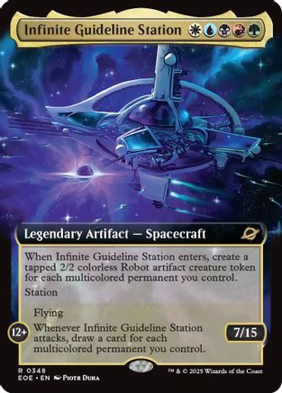 {@R} Infinite Guideline Station (Extended Art) [Edge of Eternities][EOE 348]
