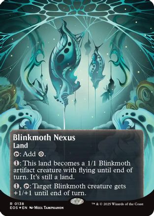 {R} Blinkmoth Nexus (0138) (Poster) (Galaxy Foil) [Edge of Eternities: Stellar Sights][EOS 138]