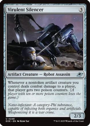{@C} Virulent Silencer [Edge of Eternities][EOE 248]