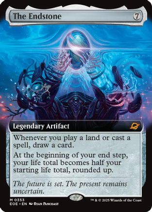 {@R} The Endstone (Extended Art) [Edge of Eternities][EOE 353]