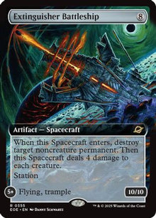 {@R} Extinguisher Battleship (Extended Art) [Edge of Eternities][EOE 355]