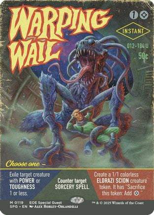 {R} Warping Wail (Borderless) [Edge of Eternities Special Guests][SPG 119]
