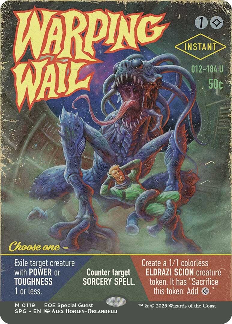 {R} Warping Wail (Borderless) [Edge of Eternities Special Guests][SPG 119]