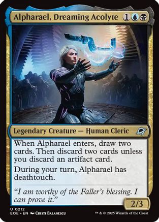 {@@ EOE C} Alpharael, Dreaming Acolyte [Edge of Eternities][EOE 212]