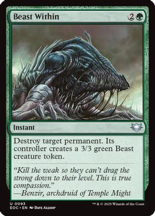 {C} Beast Within [Edge of Eternities Commander][EOC 093]