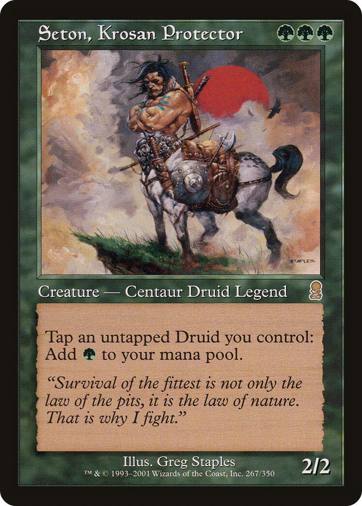 {R} Seton, Krosan Protector [Odyssey][ODY 267] - Misty Mountain Games