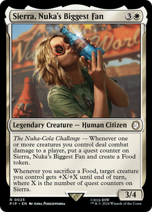 {R} Sierra, Nuka's Biggest Fan [Fallout][PIP 025]