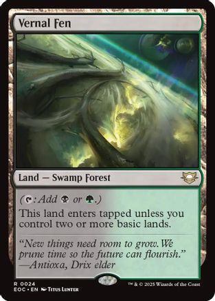 {R} Vernal Fen [Edge of Eternities Commander][EOC 024]