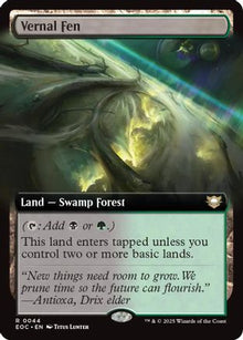 {R} Vernal Fen (Extended Art) [Edge of Eternities Commander][EOC 044]