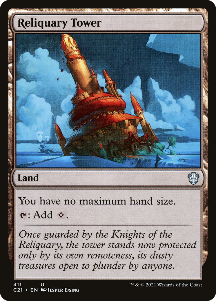 {C} Reliquary Tower [Commander 2021][C21 311]