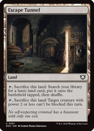 {C} Escape Tunnel [Edge of Eternities Commander][EOC 157]