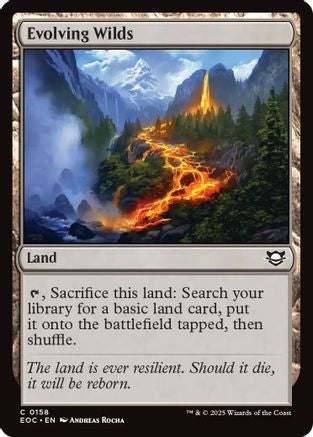 {C} Evolving Wilds [Edge of Eternities Commander][EOC 158]