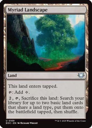 {C} Myriad Landscape [Edge of Eternities Commander][EOC 169]