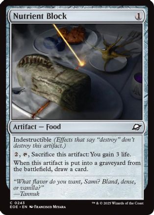 {@@ EOE C} Nutrient Block [Edge of Eternities][EOE 243]