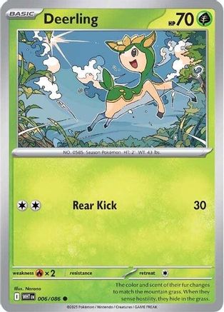 [PKM] Deerling (006/086) [Scarlet & Violet: White Flare]