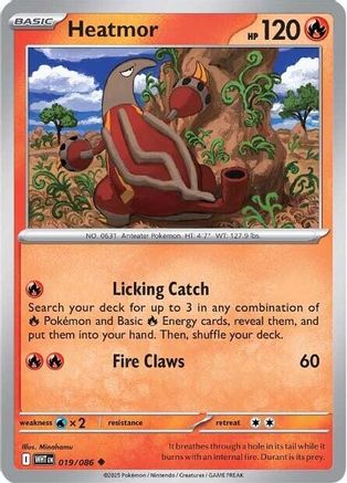 [PKM] Heatmor (019/086) [Scarlet & Violet: White Flare]