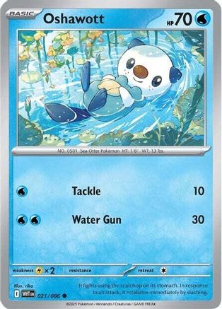 [PKM] Oshawott (021/086) [Scarlet & Violet: White Flare]