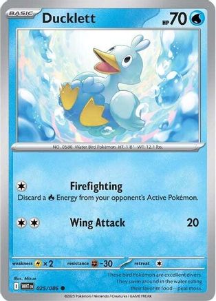 [PKM] Ducklett (025/086) [Scarlet & Violet: White Flare]