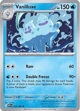 [PKM] Vanilluxe (029/086) [Scarlet & Violet: White Flare]