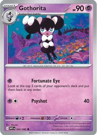 [PKM] Gothorita (042/086) [Scarlet & Violet: White Flare]
