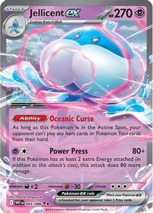 [PKM] Jellicent ex (045/086) [Scarlet & Violet: White Flare]