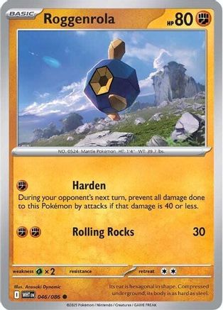 [PKM] Roggenrola (046/086) [Scarlet & Violet: White Flare]