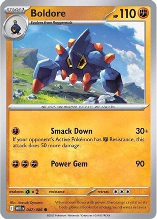 [PKM] Boldore (047/086) [Scarlet & Violet: White Flare]