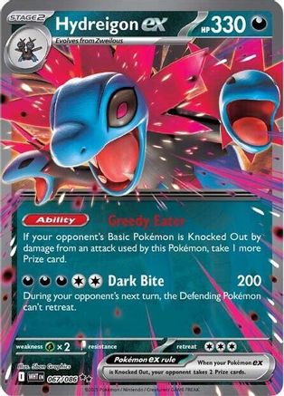 [PKM] Hydreigon ex (067/086) [Scarlet & Violet: White Flare]