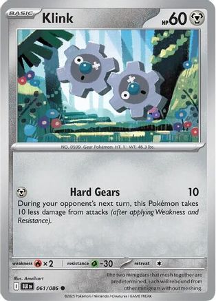 [PKM] Klink (061/086) [Scarlet & Violet: Black Bolt]